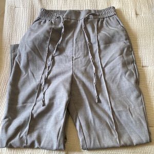 Gray Zara work pants